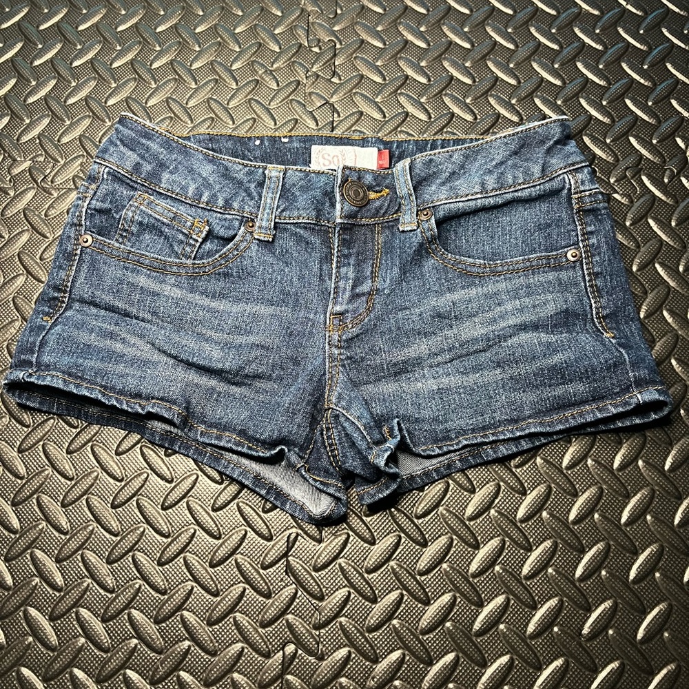SO jean shorts